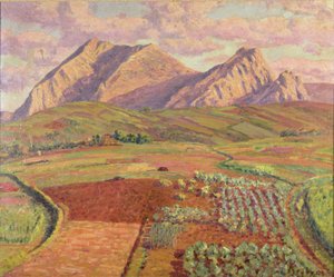 Landschaft von Diario or Dario de Regoyos y Valdes