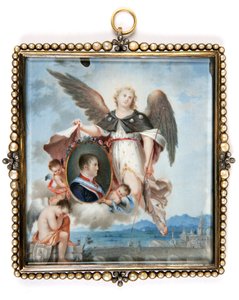 Allegorie auf Fernando VII von Diego José Monroy y Aguilera