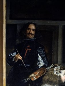 Las Meninas (Detail) von Diego Rodriguez de Silva y Velazquez
