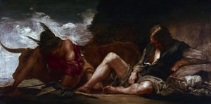 Merkur und Argo von Diego Rodriguez de Silva y Velazquez