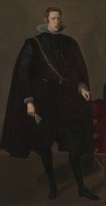 Philipp IV., König von Spanien, ca. 1624 von Diego Velázquez