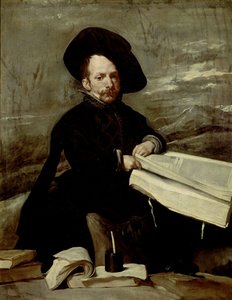 Porträt des Buffone "El Primo" von Diego Rodriguez de Silva y Velazquez