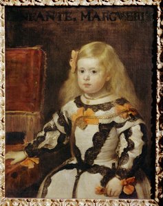 Porträt der Infantin Margarita Teresa, Tochter von Felipe IV., König von Spanien