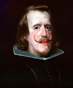 König Philipp IV. von Spanien, 16. Jahrhundert von Diego Velasquez