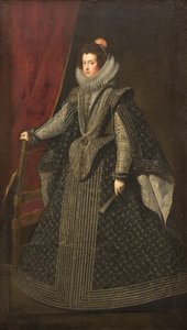 Isabella von Bourbon. Erste Königin von König Philipp IV. von Diego Velázquez