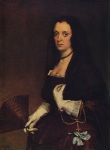 Dame mit einem Fächer