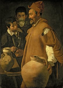 Der Wasserverkäufer von Sevilla, ca. 1620 von Diego Velázquez