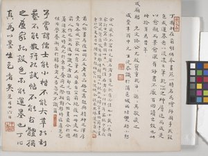 Album mit Landschaftsgemälden von Ding Yunpeng
