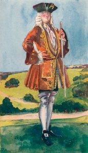 Ein Mann aus der Zeit von George I, 1907