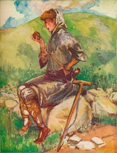 Ein Bauer des frühen Englands Wilhelm I. - Heinrich III, 1907 von Dion Clayton Calthrop