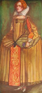 Eine Frau aus der Zeit von Elisabeth, 1907 von Dion Clayton Calthrop