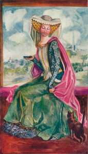 Eine Frau aus der Zeit Heinrichs IV., 1907