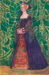 Eine Frau aus der Zeit Heinrichs VIII., 1907