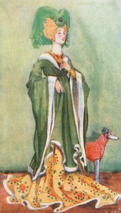 Eine Frau aus der Zeit von Heinrich VI. 1422-1461