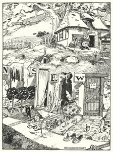 Die Häuser der vier Winde von Dion Clayton Calthrop