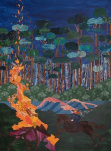 Brünnhilde & der Scheiterhaufen am Rhein