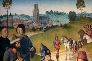 Pfarrkirche (Parochiekerk Sint-Pieter). Abendmahl. Dirk Bouts. 1464-1468. (Detail)
