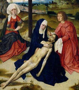 Die Klage (Detail) von Dirck Bouts