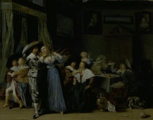 Fröhliche Gesellschaft von Dirck Hals