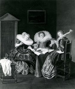 Musikalische Szene, 1637