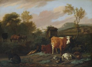 Animalia von Dirck van Bergen