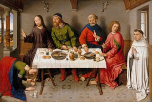 Christus im Haus von Simon dem Pharisäer, ca. 1450