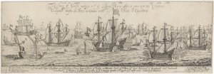 Herzog von York begrüßt die Königliche Marine im Kanal von Dirk Stoop