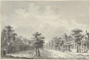 Ansicht des Dorfes De Bilt von der Hollebeld aus