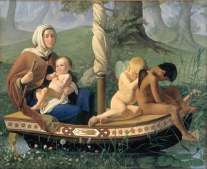 Kindheit. Aus der Serie: Die vier Lebensalter des Menschen