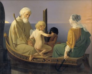 Das Alter. Aus der Serie: Die vier Lebensalter des Menschen von Ditlev Blunck