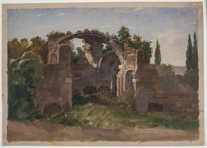 Ruinen. Caracalla-Thermen in Rom?