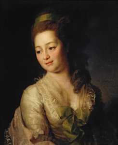 Porträt von Maria Dyakova, 1778