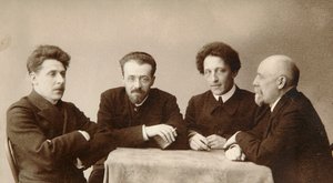 Vier russische Dichter, frühes 20. Jahrhundert