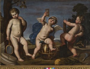 Allegorie der Landwirtschaft, Astronomie und Architektur