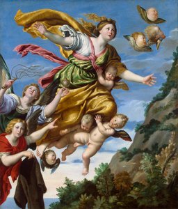 Maria Magdalena wird in den Himmel aufgenommen, ca. 1620