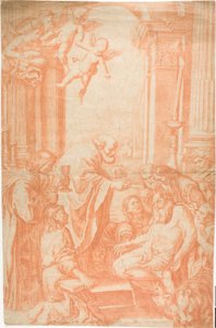 Die letzte Kommunion des Heiligen Hieronymus von Domenichino