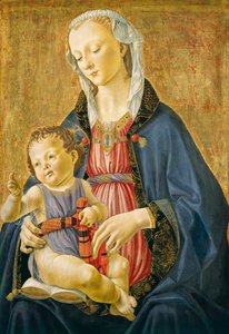 Madonna mit Kind, ca. 1470-75 von Domenico Ghirlandaio