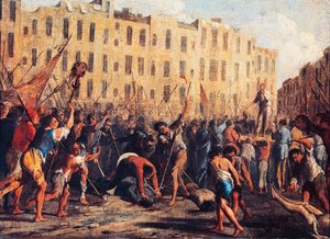 Ermordung von Pater Giuseppe Carafa, 10. Juli von Domenico Gargiulo