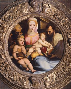 Heilige Familie, von Domenico Beccafumi