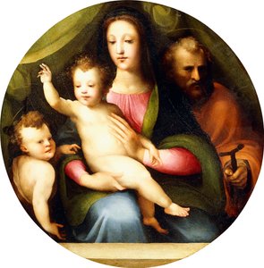 Die Heilige Familie mit dem kleinen Johannes dem Täufer