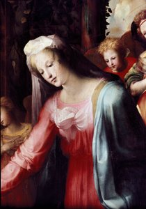 Die Geburt Christi (Detail)