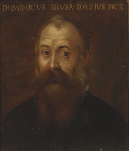 Porträt des Künstlers von Domenico Brusasorci