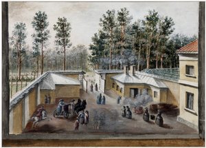 Das Krankenhaus von St. Maria Magdalena in Pawlowsk, ca. 1783 von Domenico Felice Lamoni