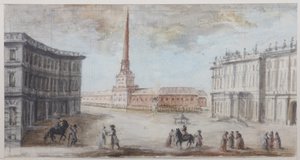 Der Palastplatz in Sankt Petersburg