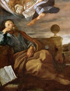 Peters Vision eines Tuchs mit Tieren von Domenico Fetti or Feti