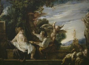 Vertumnus und Pomona, ca. 1621-23