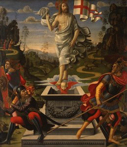 Die Auferstehung Christi von Domenico Ghirlandaio