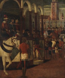 König bei einer Audienz, 1475-1500