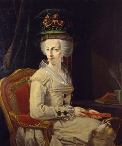 Porträt von Maria Amalia von Österreich 1746-1804, Herzogin von Parma