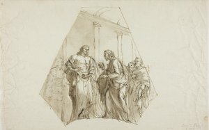 Der ungläubige Thomas (Spandrel-Design) von Domenico Pozzi